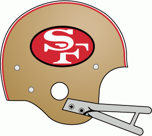 San Francisco 49ers 1964-1988 Helmet Logo t shirts iron on transfers